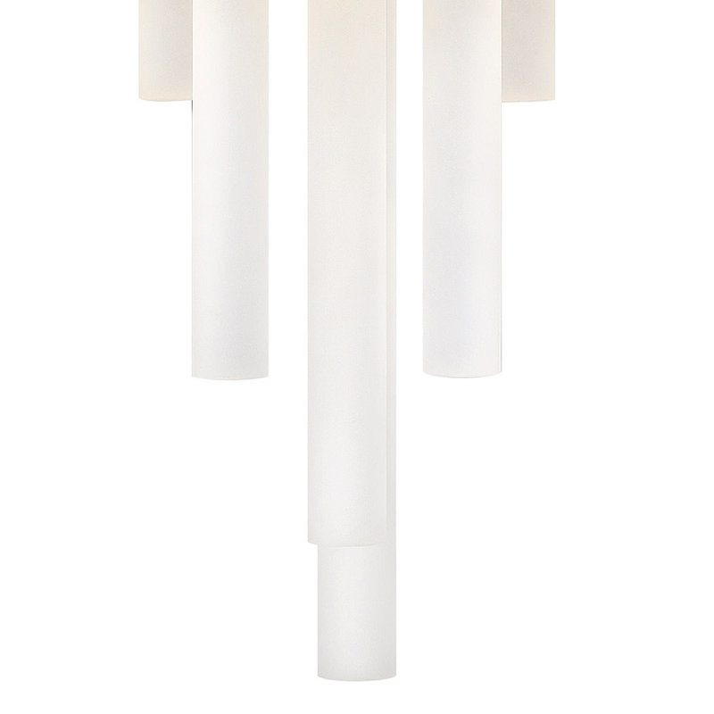 Trinity 12 - Light LED Flush Mounted Sconce, Heritage Brass