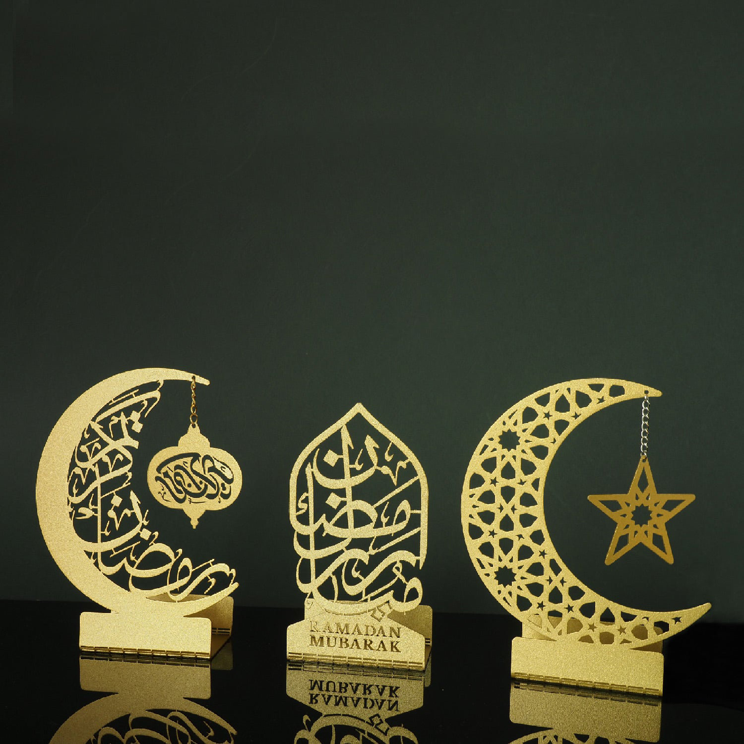Mercer41 Ramadan Mubarak Set of 3 Metal Candle Holder Wayfair