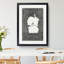 Two Snow Hares by Samuel De Mesquita - Framed Print-62792768-62792774