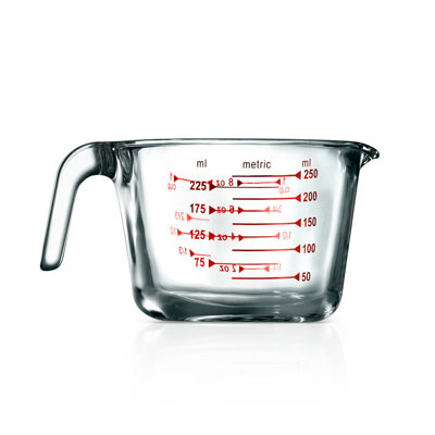 NutriChef Glass Measuring Cup