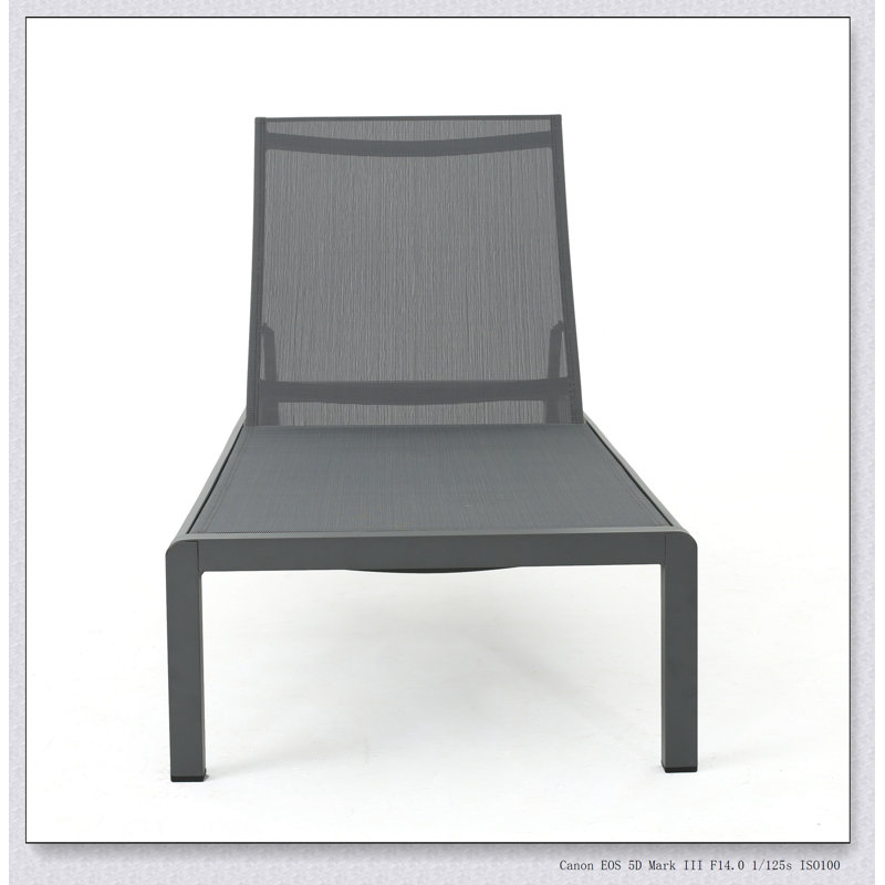 CORAL KD CHAISE LOUNGE GRY(MP2)( SET OF 2 )