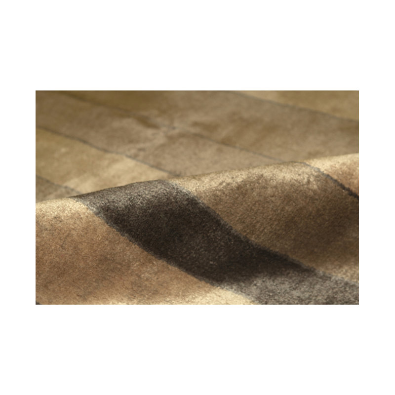 Ecco Gabeh Wool Striped Area Rug
