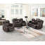 Power Motion avec style contemporain et gel brun dans le rangement