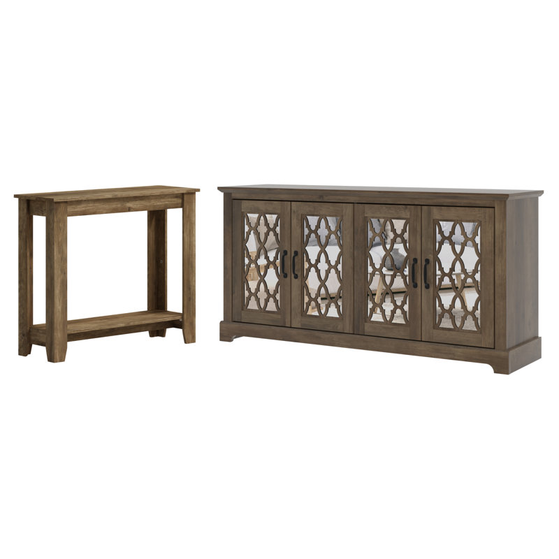Weddel Basilico Transitional 2 Piece Living Room Set, Ivory