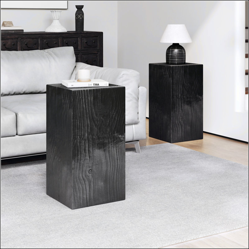 Table de bout MGO, Noir
