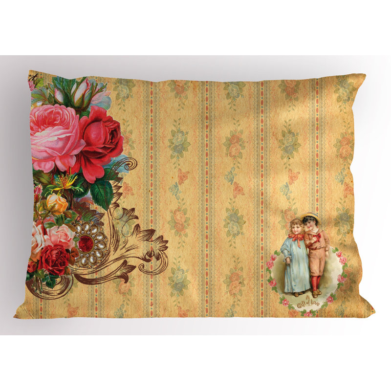 Ensemble de 2 taies décoratives Ambesonne Vintage, H 20 po x l 36 po