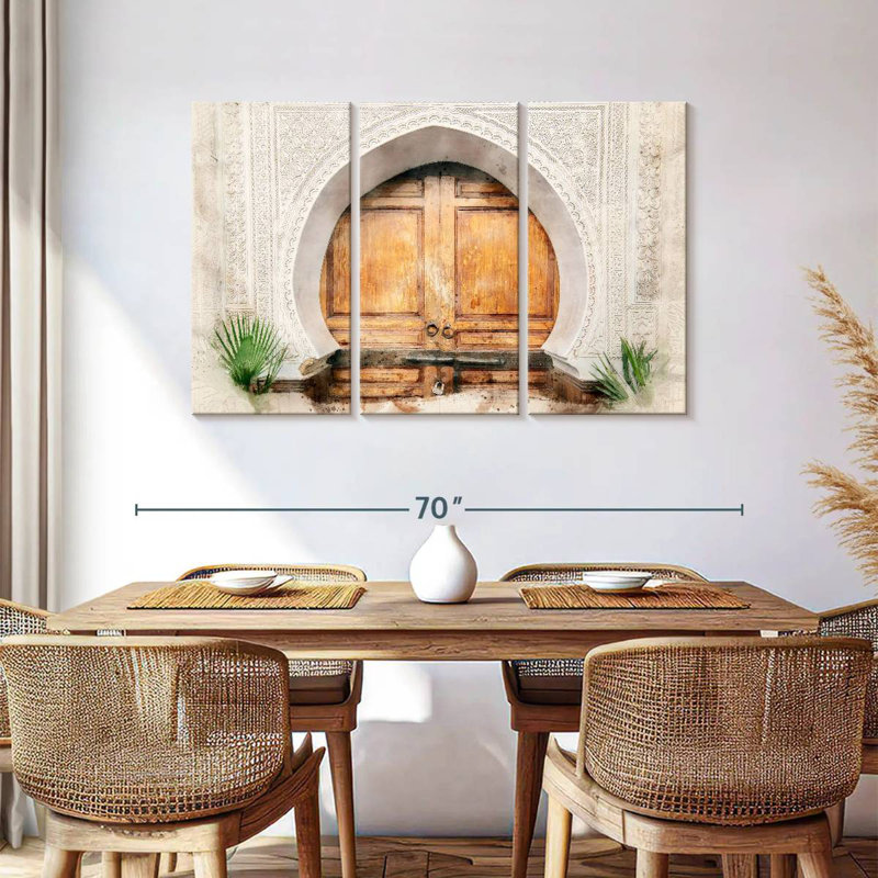 Lilie Moroccan Door, 36" H x 57" W