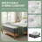 10-Inch Hybrid Cooling Mattress with Bamboo Cover & Support Coils for Motion Isolation-127064163