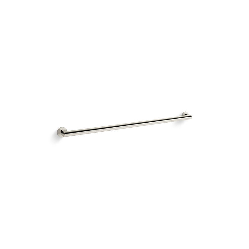 Components™ 18-In Grab Bar, Polished Nickel, 18" W