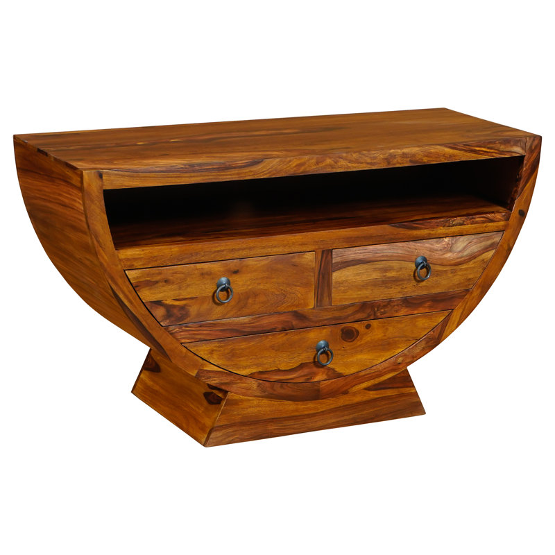 Gagnon TV Stand for TVs up to 50", Light Brown