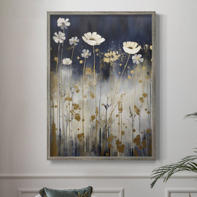 FLORAL Series CCCXCIII Framed Print - Solid Wood