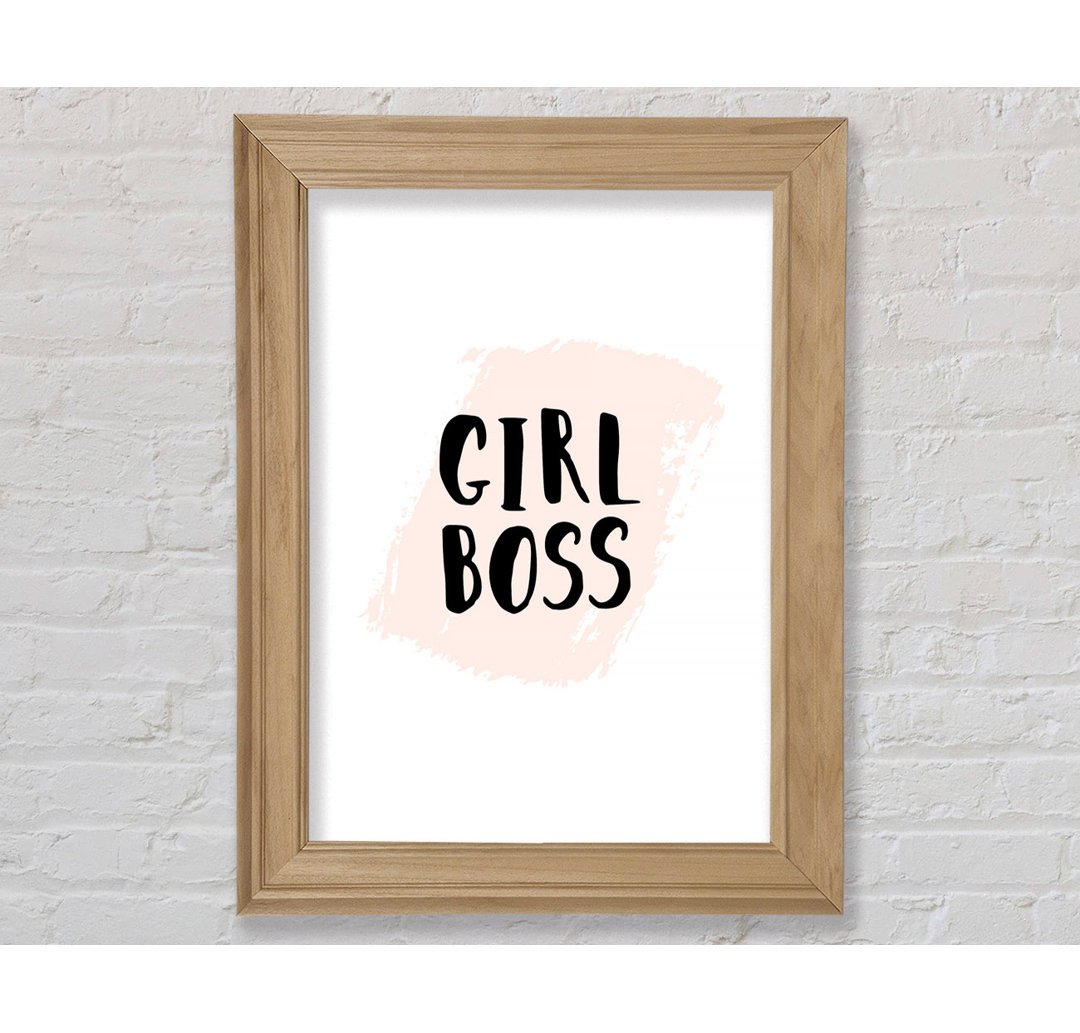 Girl Boss - Drucken