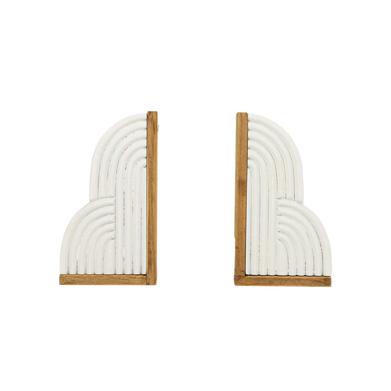 Wood Bookends