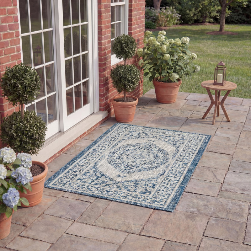 Tapis d'intérieur / extérieur performance Amedee, Rectangle 2 pi x 3 pi 7 po