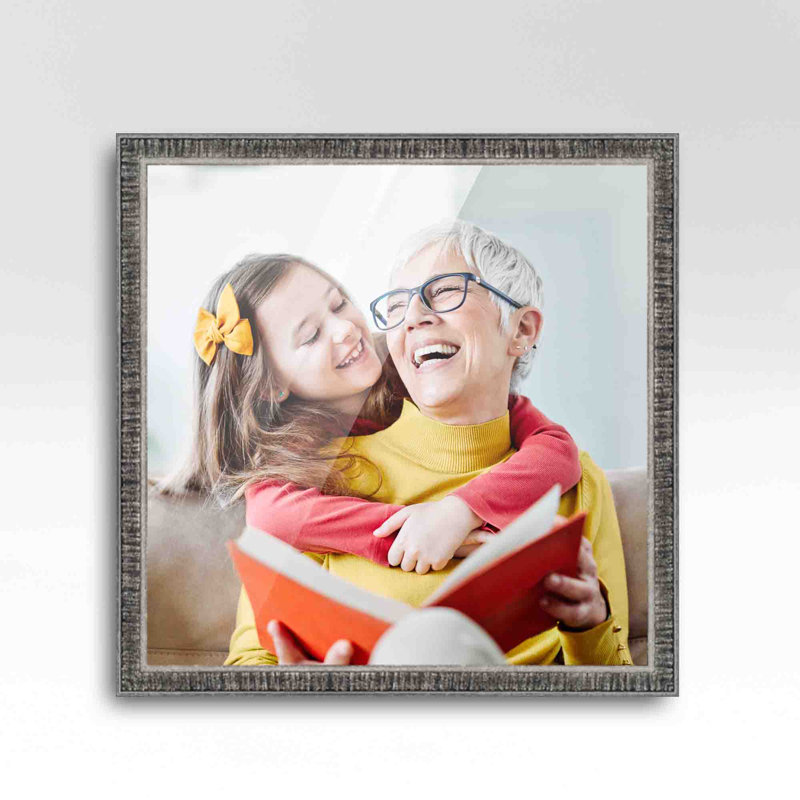 Cadre photo Bayler, Argent, 5 po x 5 po