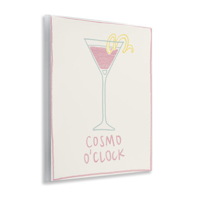 Plaque murale Minimal Cosmo O'Clock, design par Grace Popp