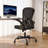 Game Chairs, Ergonomic Desk Chairs 330LBS Capacity High Back Mesh Computer Chair With Flip-Up Armrests, Comfy Work Chair With Adjustable Lumbar Support, Rolling Chair (One Size)-409901739
