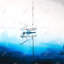 «White Boat on Deep Blue Water» - Cartes de voyage, décor sur toile encadrée