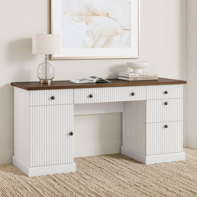 Bureau cannelé 60 po Modern