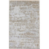 Contemporary One-of-a-Kind Rectangle 5 X 8 Hand Knotted Area Rug