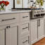 Paquet de 10 boutons d'armoire - Quincaillerie d'armoire de cuisine robuste en métal solide pour tiroirs, commodes, armoires - Antirouille et facile à installer-113575438-130024265