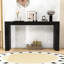 Console Elegant Waterfall Edge avec tiroirs cachés-1859109293