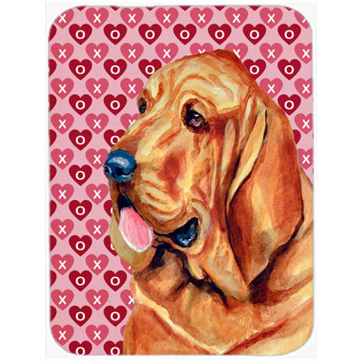 Planche à découper en verre Caroline Hearts Love