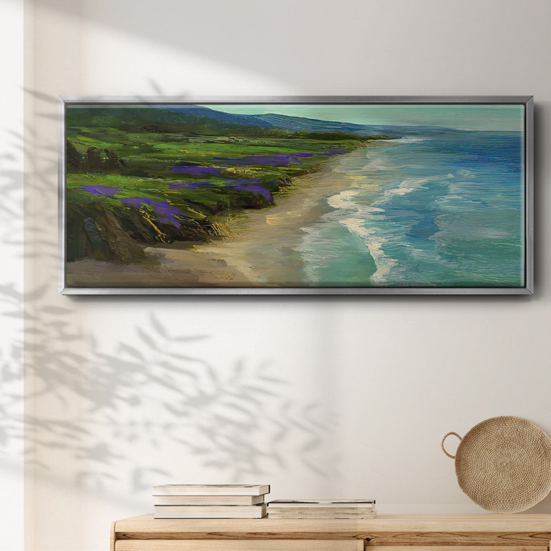 Montara Beach- Framed Canvas