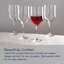 Mikasa Upton Red Wine Glasses, Set Of 4, 18.5 Ounce