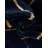 Latitude Run® Checks Nikica Rug Navy Blue and Gold-1747698151