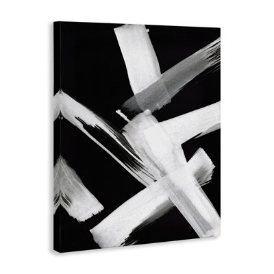 «Brushstrokes on Black» par Susan Jill