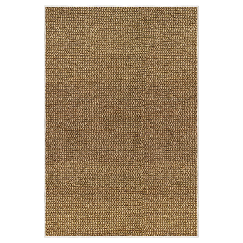 Premium Cotton Area Rug (3.3 x 4.9 ft), Camel Color | 100% Cotton, 1200 g/m² | Pile Height: 0.4 in, Non-Slip PVC Underside | Antibacterial, Machine Washable, Durable & Soft for Living Room, Bedroom, and Play Areas
