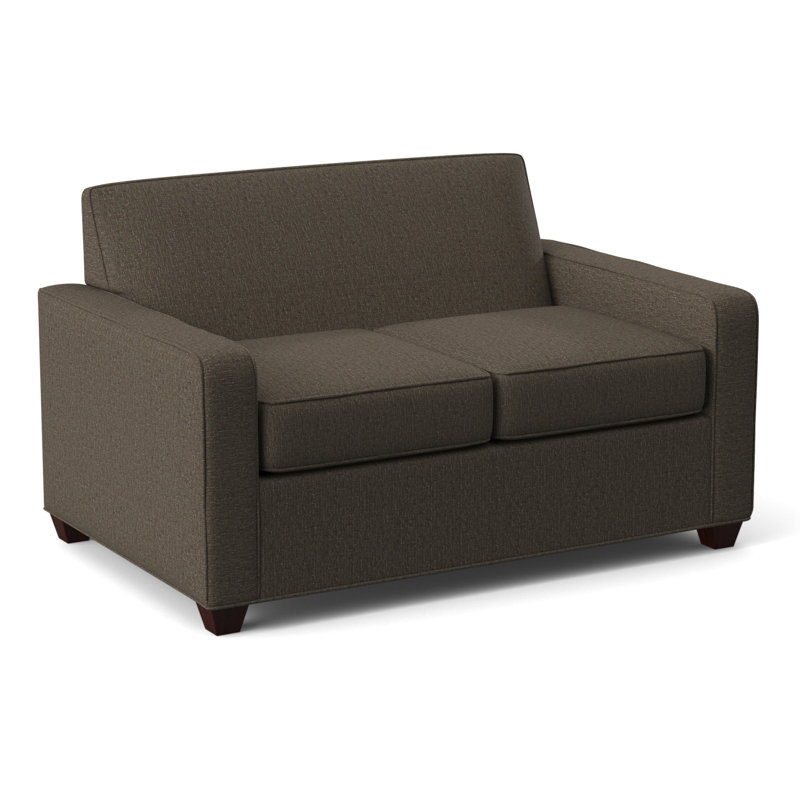 Avery Loveseat Sofa, Empire Mahogany, Elliot Caribou