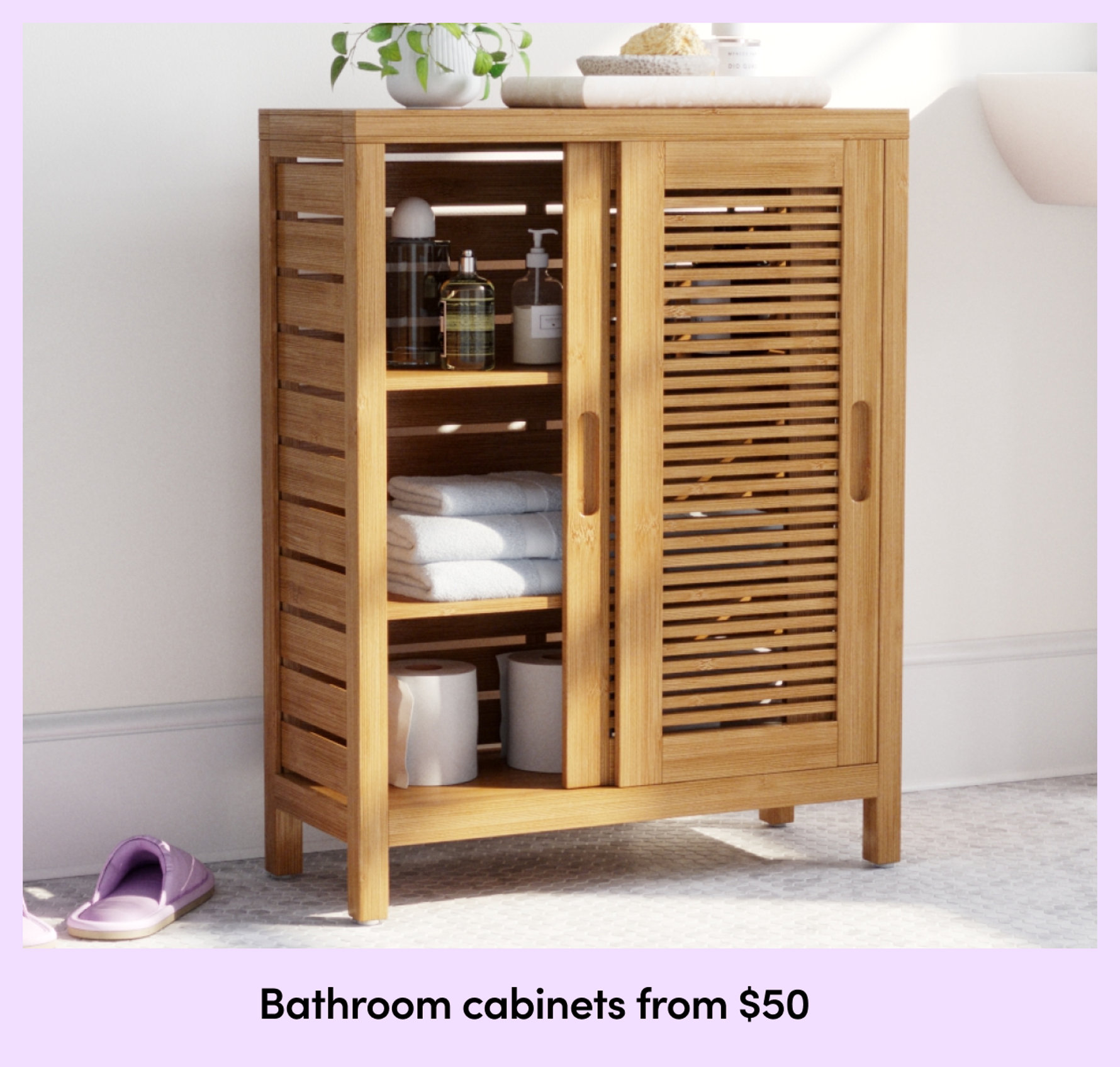 bathroom cabinets
