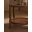 Glass Top End Table