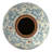 Dolohov Round Terracotta Vase with Transferware Pattern-2082782705