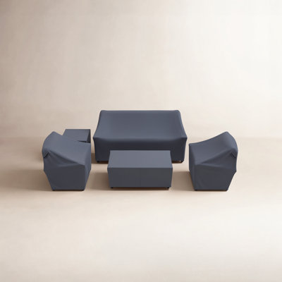 Teak Outdoor Conversation Set Cover