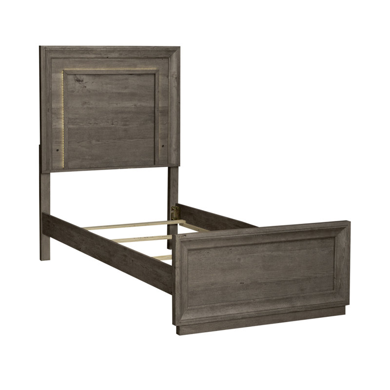 Hayle Bed, Twin, Gray