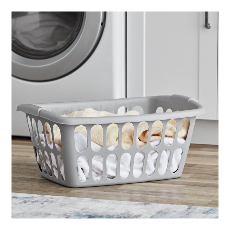Plastic Laundry Basket with Handles