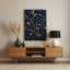 «Abstract Florals 2», art mural gris en métal-832704167