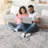 Collection 6X9 Cream/Anthracite /Traditional Non-Shedding Living Room Bedroom Dining Home Office Stylish And Stain Resistant Area Rug-2130396029