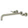 Kingston Brass Concord Two-Handle 3-Hole Wall Mount Roman Tub Faucet