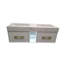 Ensemble de meuble-lavabo double Sienna-White avec comptoir en marbre de Carrare 60 po