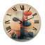 Horloge murale en bois surdimensionnée-1719546531