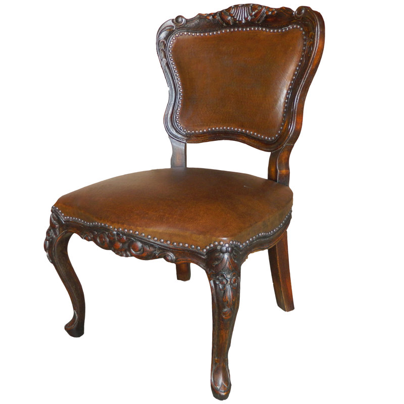Chaise rembourrée Katherine, Brun