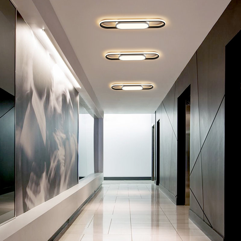 Hemion 27.7" Dimmable LED Flush Mount Lighting with Remote Control and APP