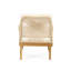 Ensemble de conversation_Causeuse, table basse et 2 fauteuils club