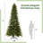 Easy Set-Up 12' Lighted Christmas Tree