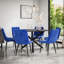 Darcus 120cm Round Dining Table Set with 4 Nova Velvet Chairs-1460233905-1496299508
