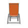 Holna Outdoor Rust-Resistant Metal Chaise Lounge